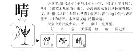 晴名字意思|晴字名字中的寓意及晴字五行属性